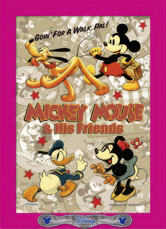 Yanoman 98-628　Mickey & Friends　204 Pieces Jigsaw Puzzle