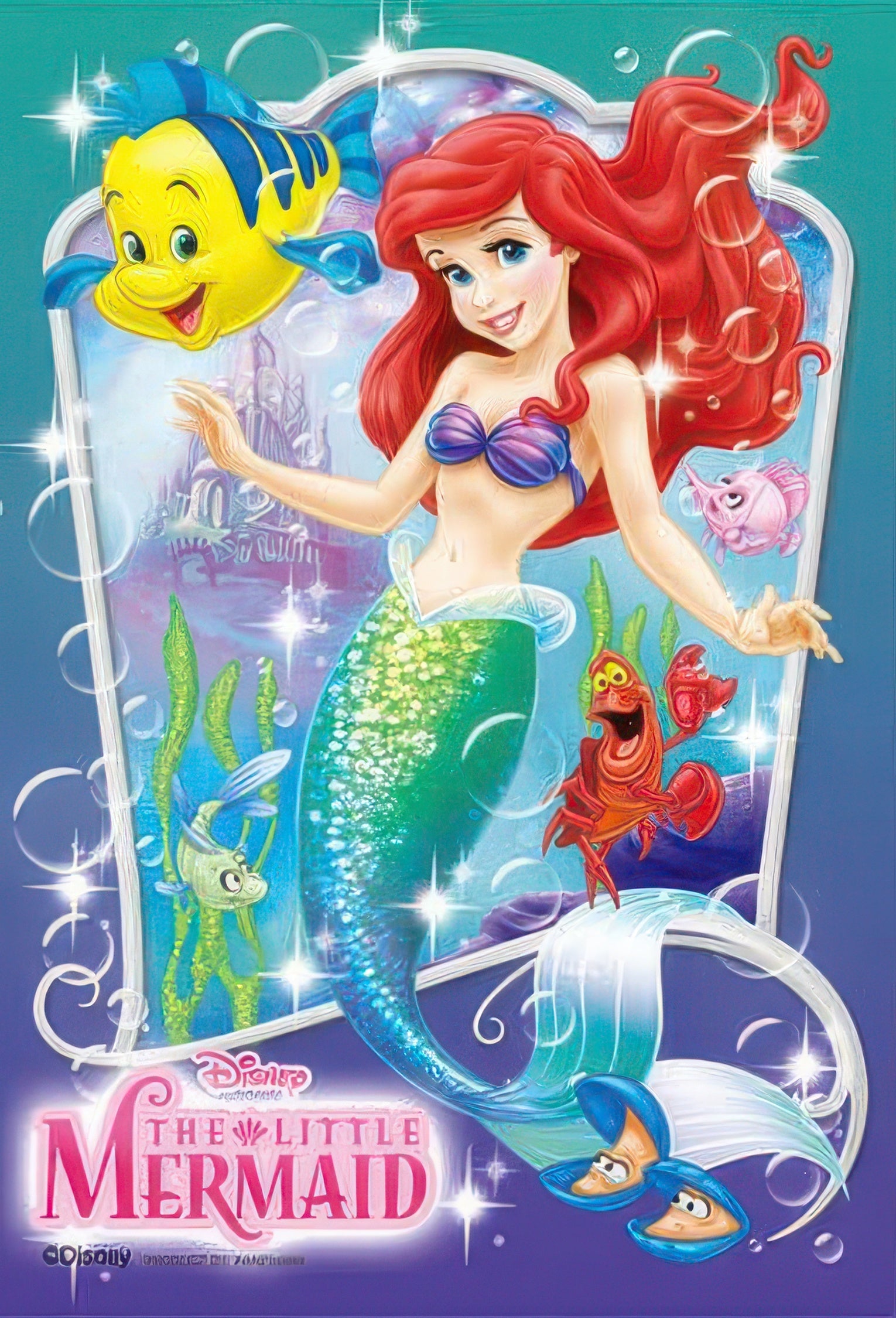 yanoman-98-648-the-little-mermaid-mermaid-princess-204-pieces-jigsaw-puzzle