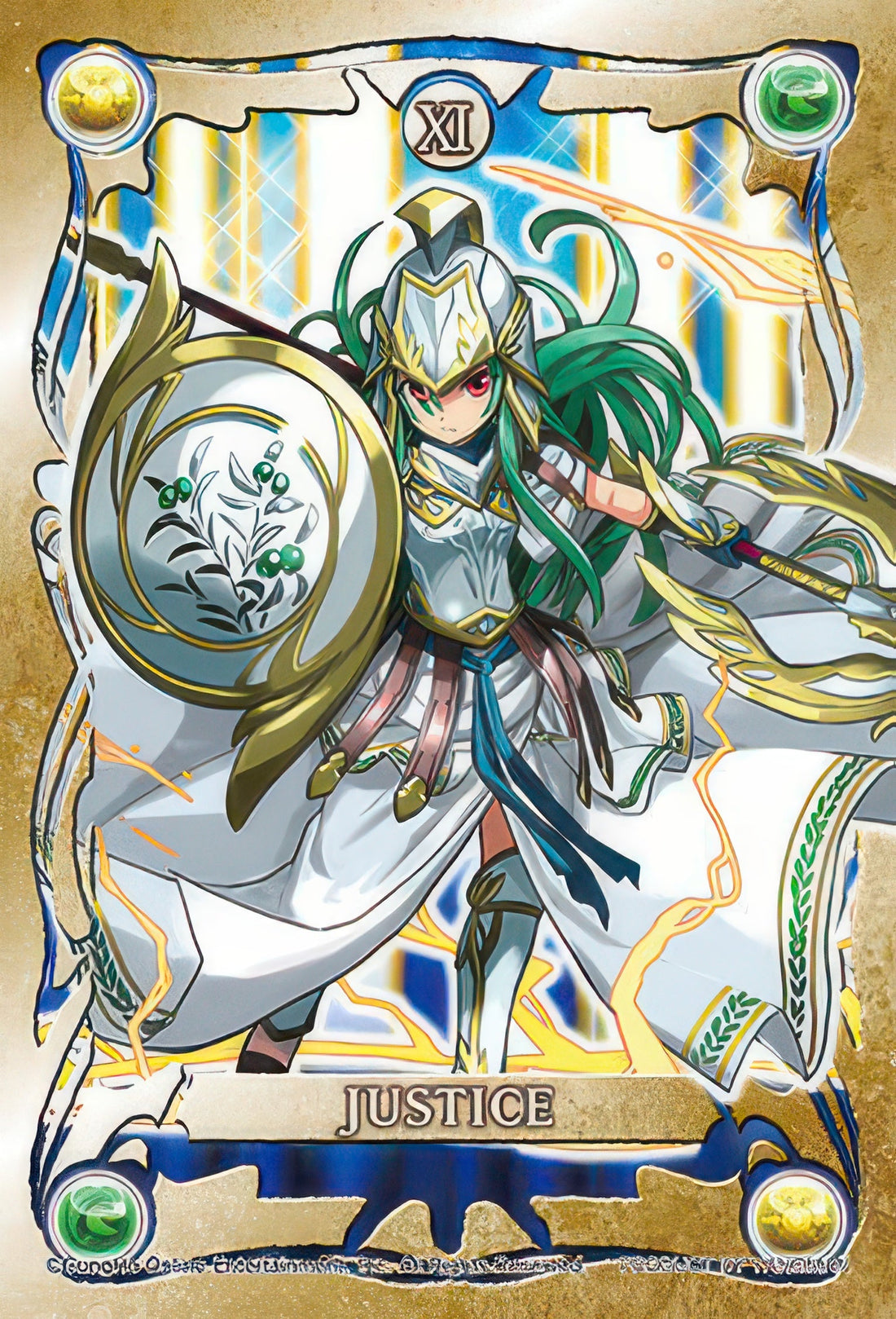 yanoman-99-346-justice-(athena)-99-pieces-jigsaw-puzzle