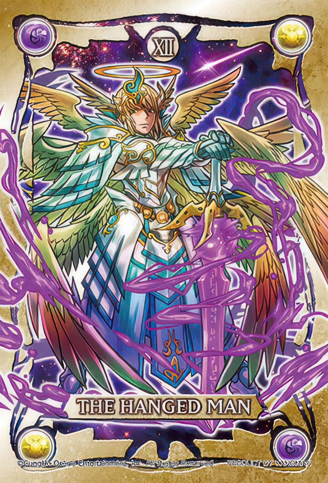 yanoman-99-347-the-hanged-man-(the-seraph-of-dawn,-lucifer)-99-pieces-jigsaw-puzzle