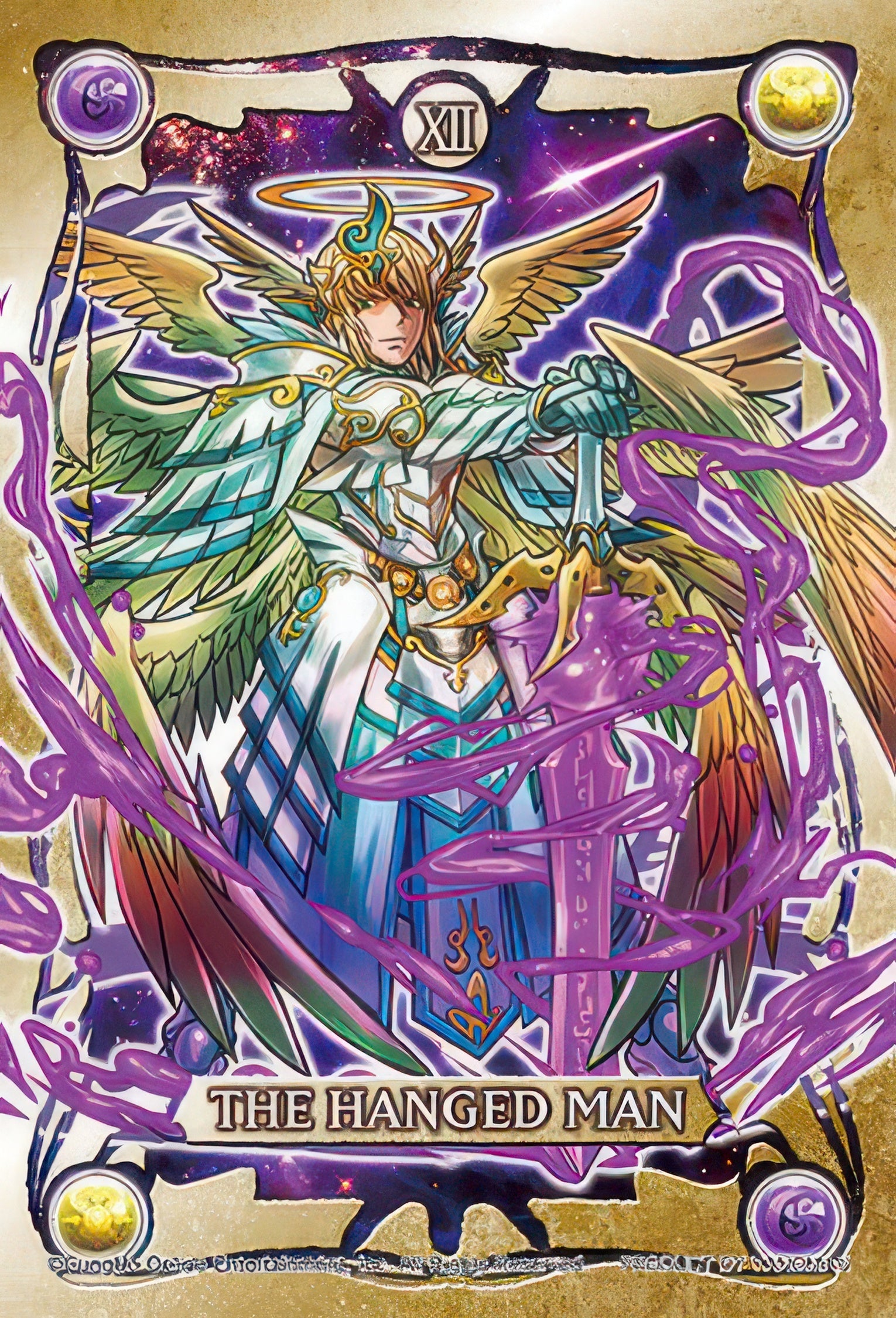 yanoman-99-347-the-hanged-man-(the-seraph-of-dawn,-lucifer)-99-pieces-jigsaw-puzzle