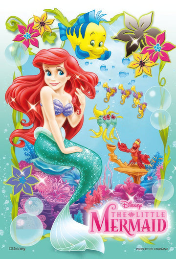 yanoman-99-455-the-little-mermaid-sea-princess-99-pieces-jigsaw-puzzle