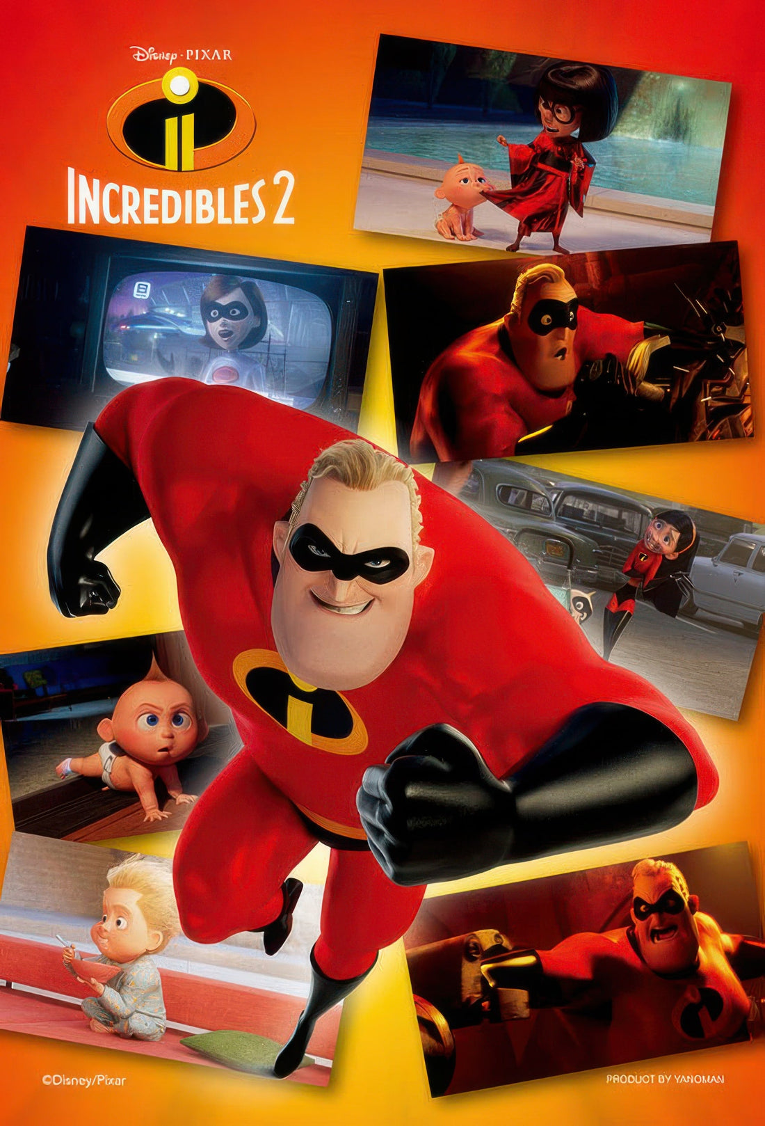 yanoman-99-462-the-incredibles-hero-is-here-99-pieces-jigsaw-puzzle