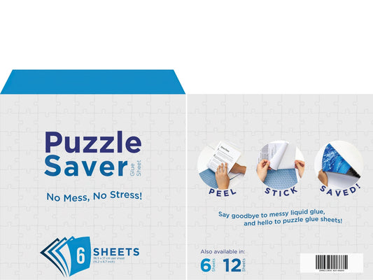 Accessories • Puzzle Saver 6 Sheets　Puzzle Glue