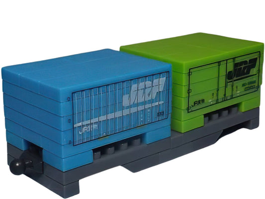 Daiso • Train • Railroad Container　103 PCS　Mini Block