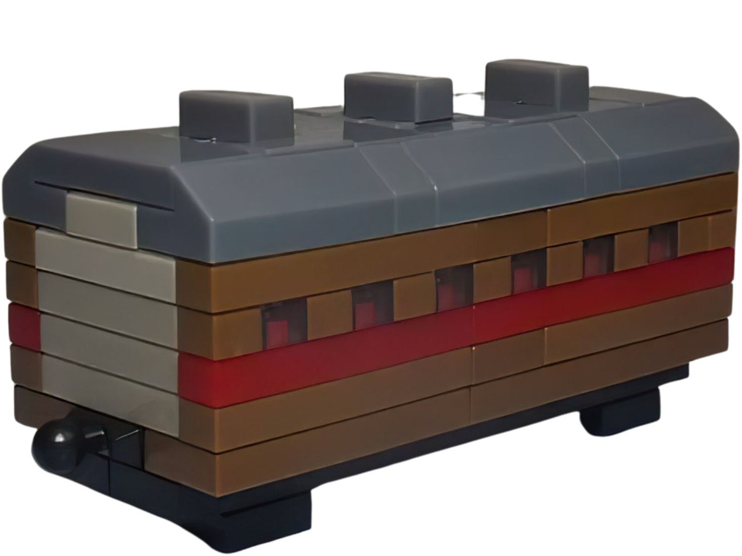 Daiso • Train • 43 Series Passenger Car　94 PCS　Mini Block