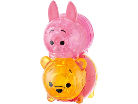 Hanayama • Disney • Winnie the Pooh & Piglet　41 PCS　Crystal 3D Puzzle